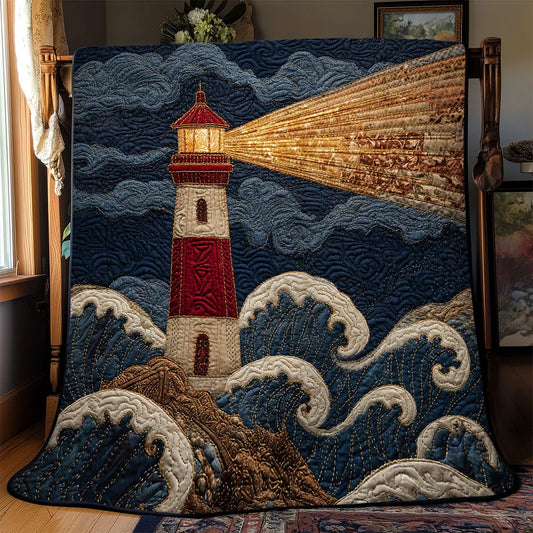 Stormwatch Light Quilt Blanket