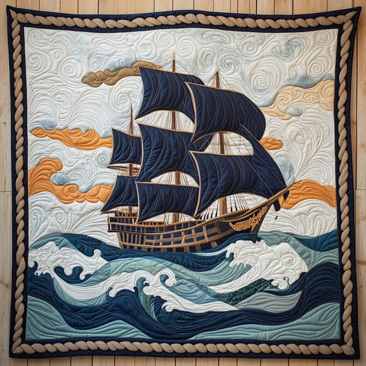 Stormy Day Quilt Blanket