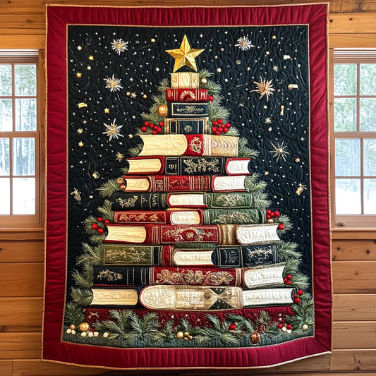 Storybook Holiday Glow Quilt Blanket