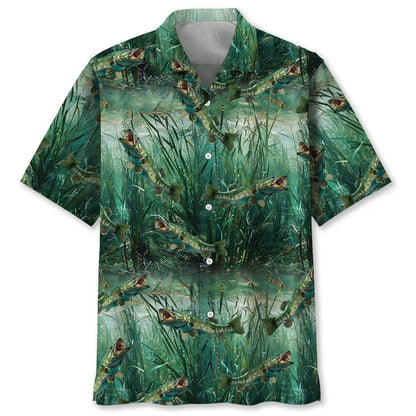 Stress is Caused by Not Fishing Enough Hawaiian Shirt, fishing gift for men