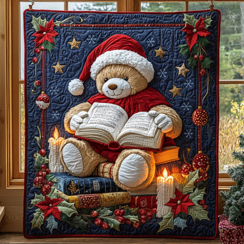 Sugar Teddy Quilt Blanket