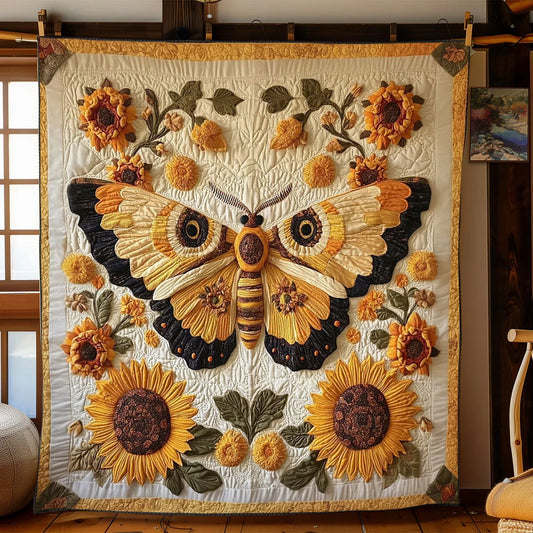 Summer Flower Quilt Blanket
