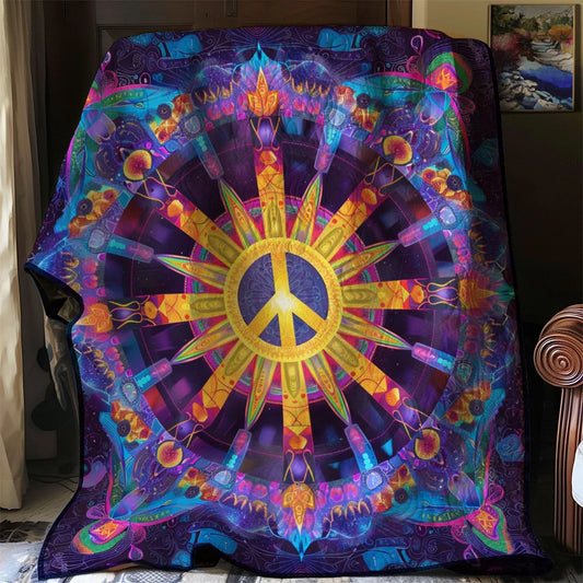Sun Hippie Quilt Blanket