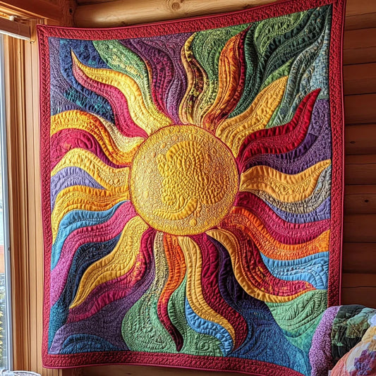 Sun Radiant Quilt Blanket