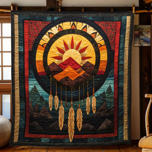 Sun Spirit Quilt Blanket