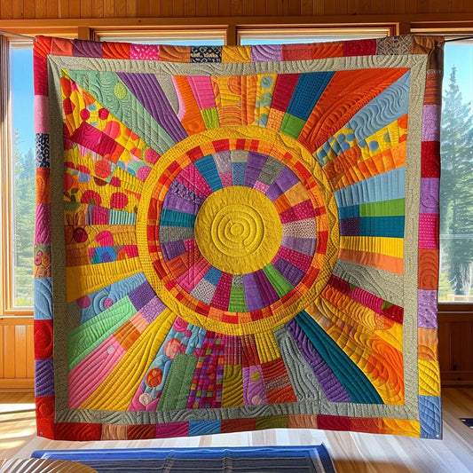 Sunburst Quilt Blanket