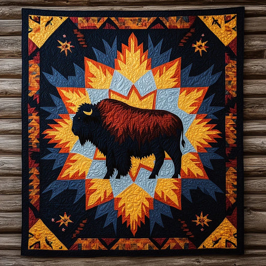 Suncrest Bison Quilt Blanket