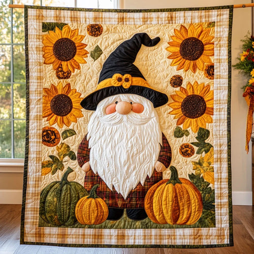 Sunflower Guard Quilt Blanket