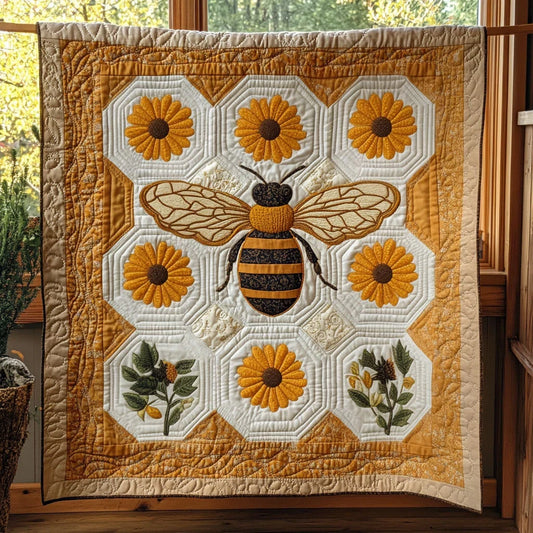 Sunlight Bloom Quilt Blanket