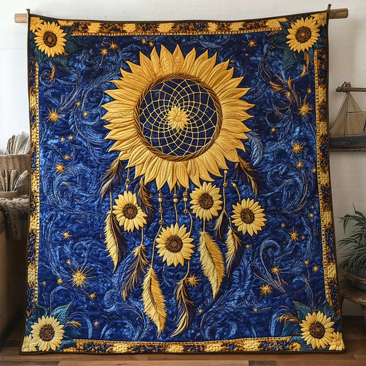 Sunlight Dreamcatcher Sky Quilt Blanket