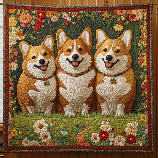 Sunny Paws Quilt Blanket