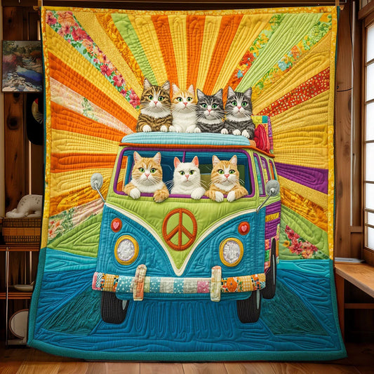 Sunny Riders Quilt Blanket