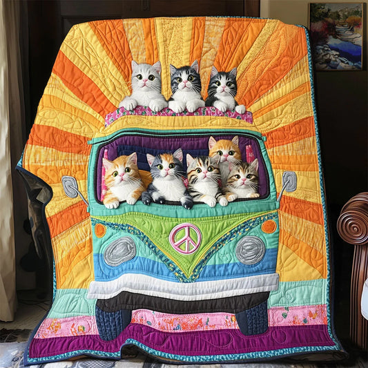 Sunny Van Quilt Blanket