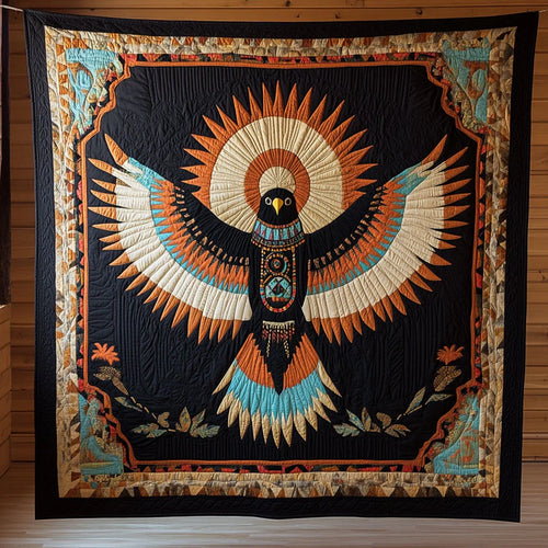 Sunrise Guardian Quilt Blanket