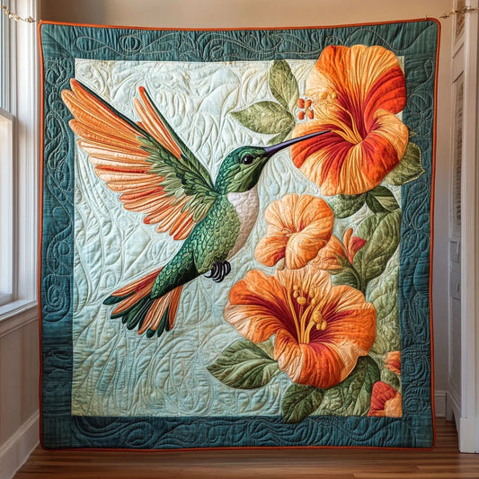 Sunset Flutter Quilt Blanket
