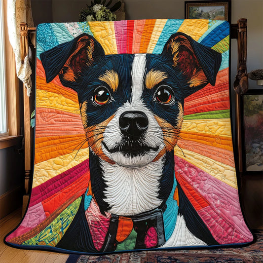 Sunshine Hound Quilt Blanket
