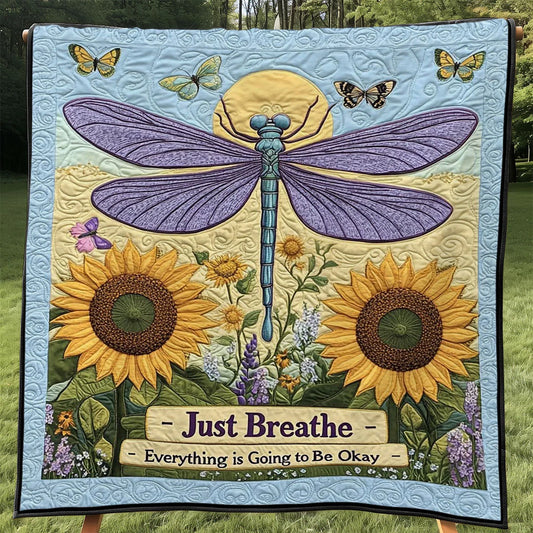 Sunshine Within Quilt Blanket