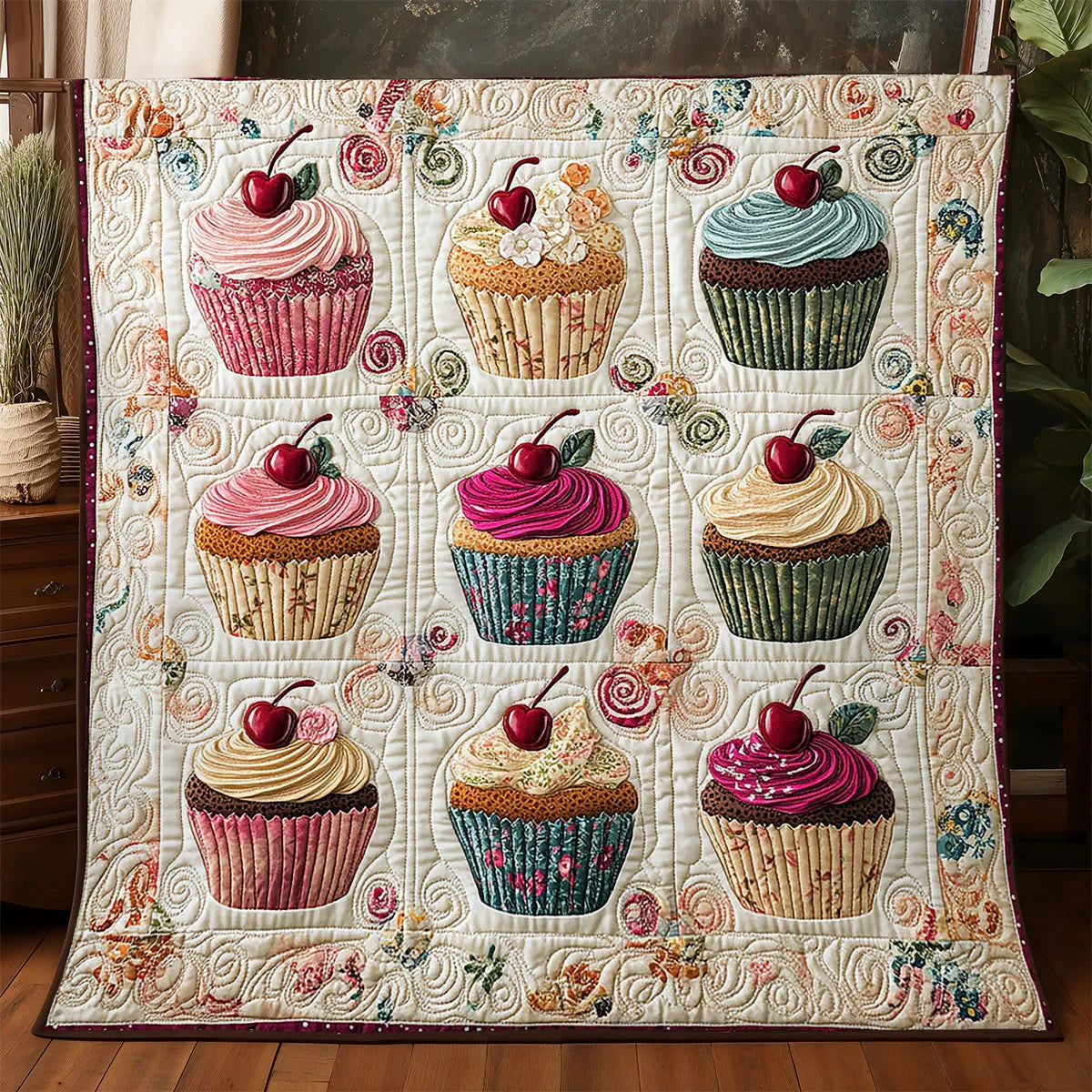 Sweet Cupcake Quilt.jpg Quilt Blanket