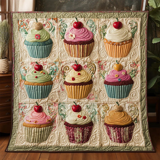 Sweet Cupcake Quilt Blanket