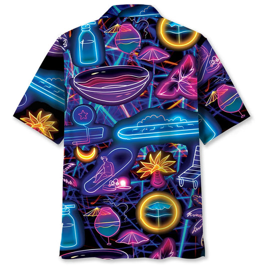 Swimming Pool Party Hawaiian Shirt, custom shirt gift for men