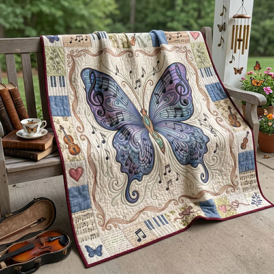 Symphony Wings Butterfly Quilt Blanket