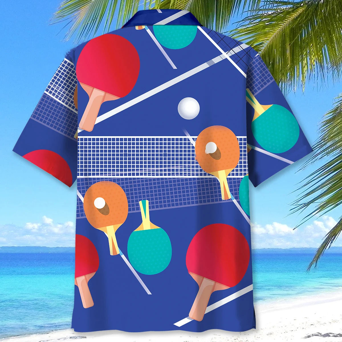 Table Tennis Tournament Hawaiian Shirt, custom shirt gift for men (view 3)