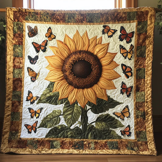 Tapestry Of Sunshine Quilt Blanket