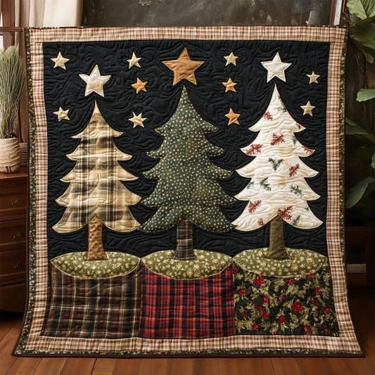 Tartan Timber Quilt Blanket