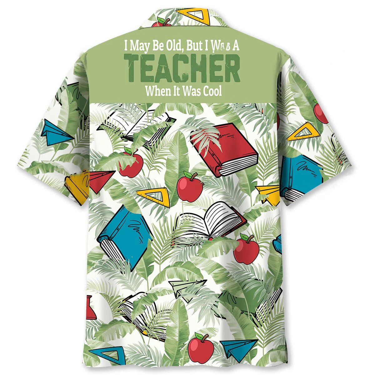 Teacher Tropical Hawaiian Shirt, custom shirt gift for men