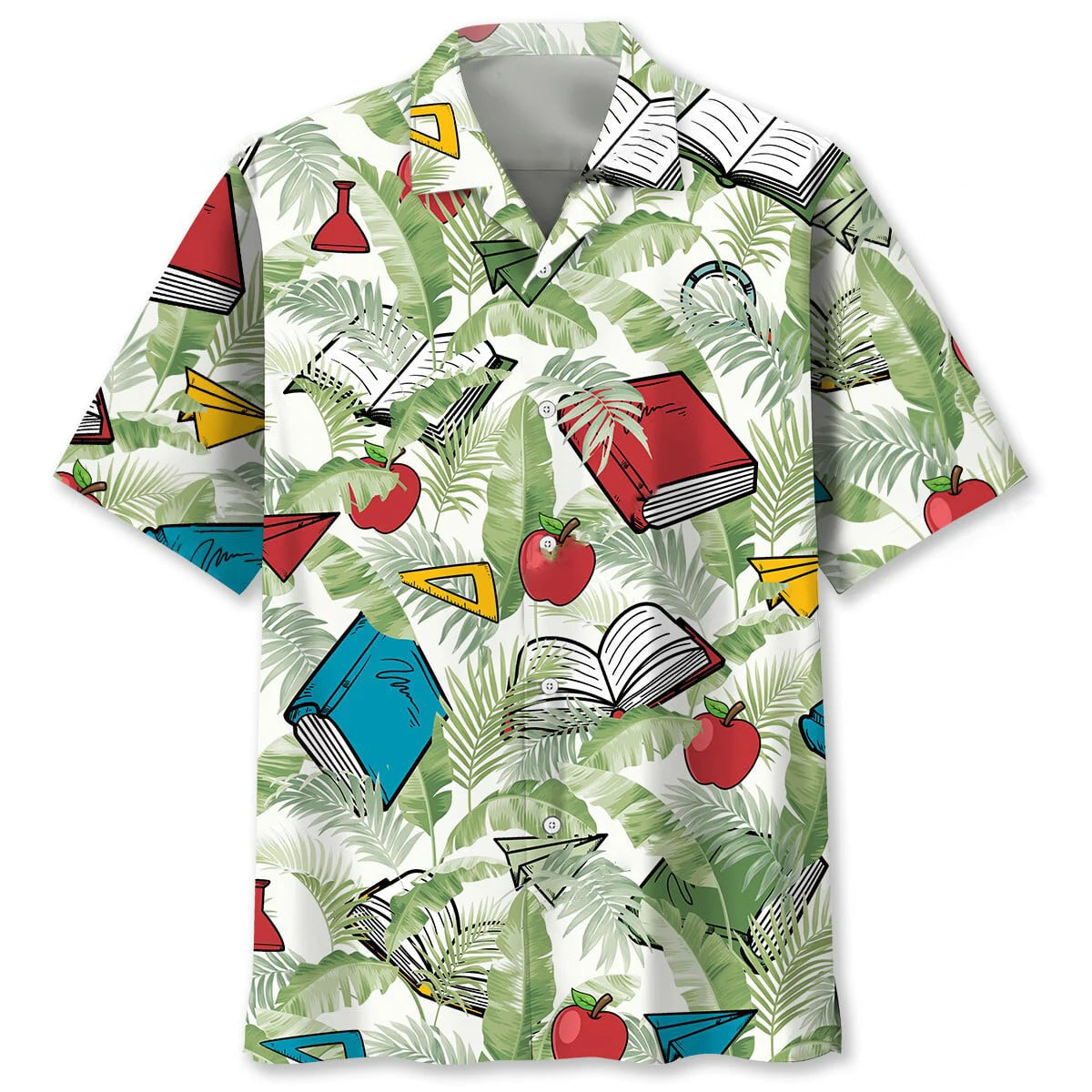 Teacher Tropical Hawaiian Shirt, custom shirt gift for men (view 4)