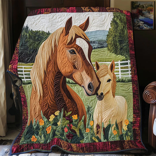 Tender Hooves Quilt Blanket