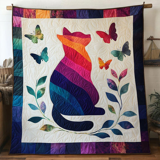 Tenderwing Cat Quilt Blanket