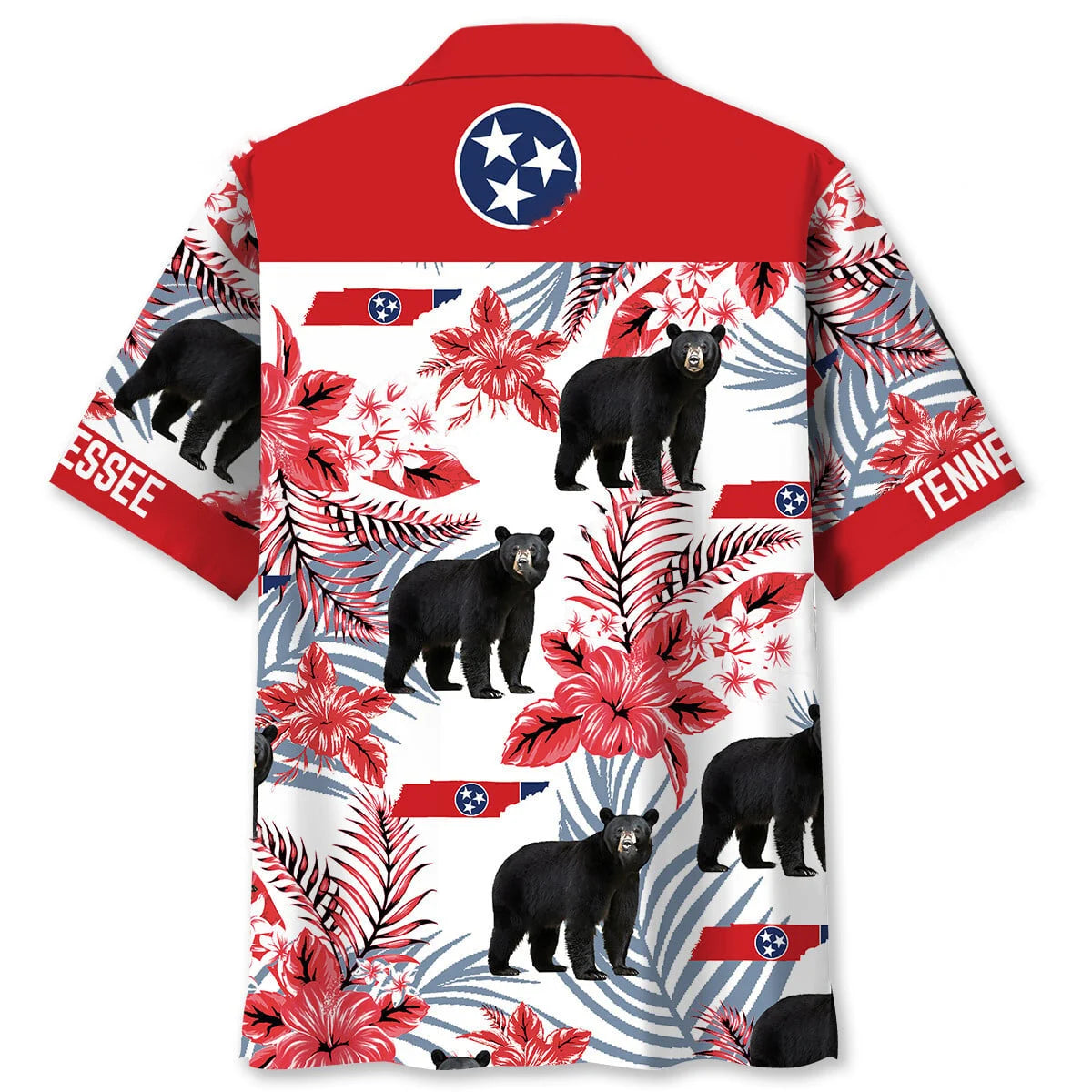 Tennessee Proud State Hawaiian Shirt, custom shirt gift for men (view 2)