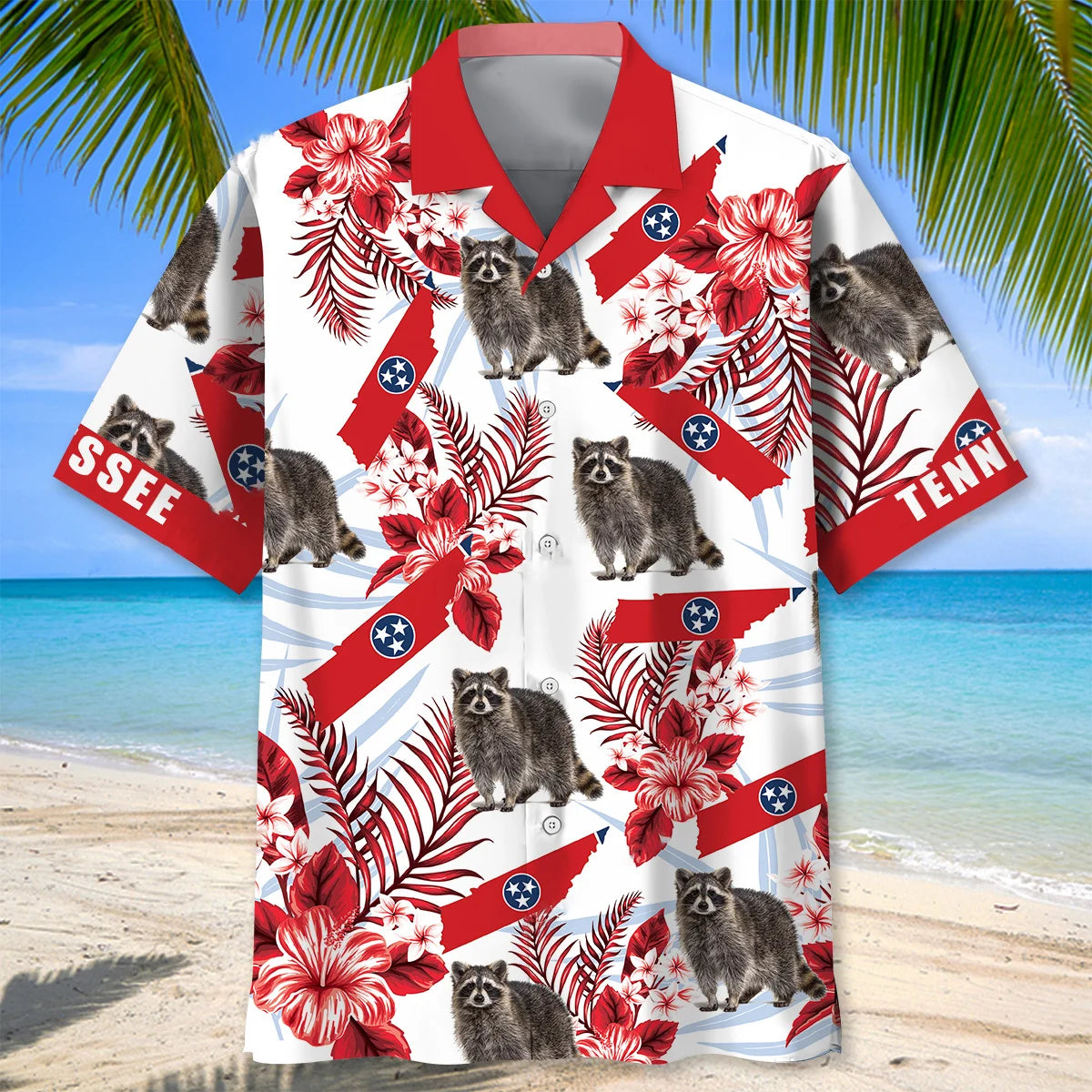 Tennessee State Proud Hawaiian Shirt, custom shirt gift for men (view 2)