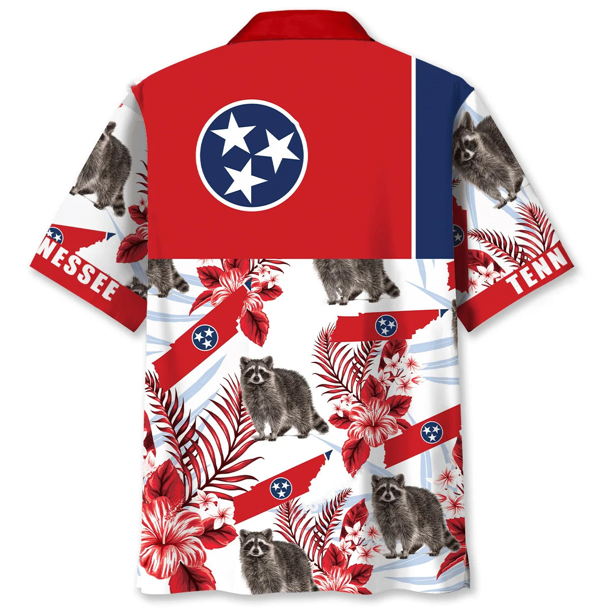 Tennessee State Proud Hawaiian Shirt, custom shirt gift for men (view 3)