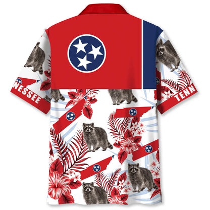 Tennessee State Proud Hawaiian Shirt, custom shirt gift for men (view 3)