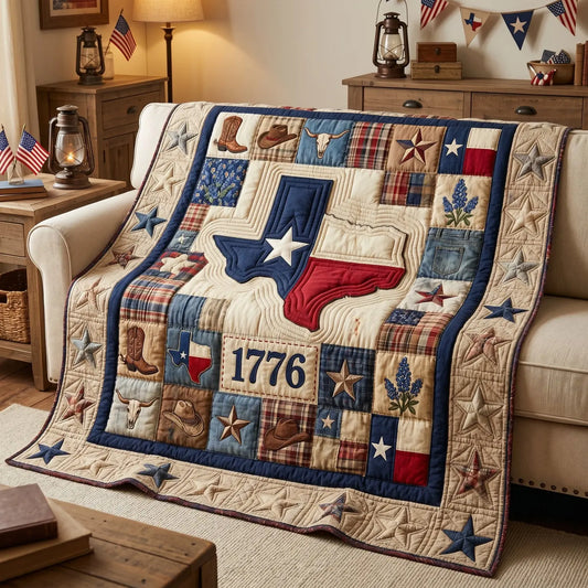 Texas Heritage Quilt Blanket
