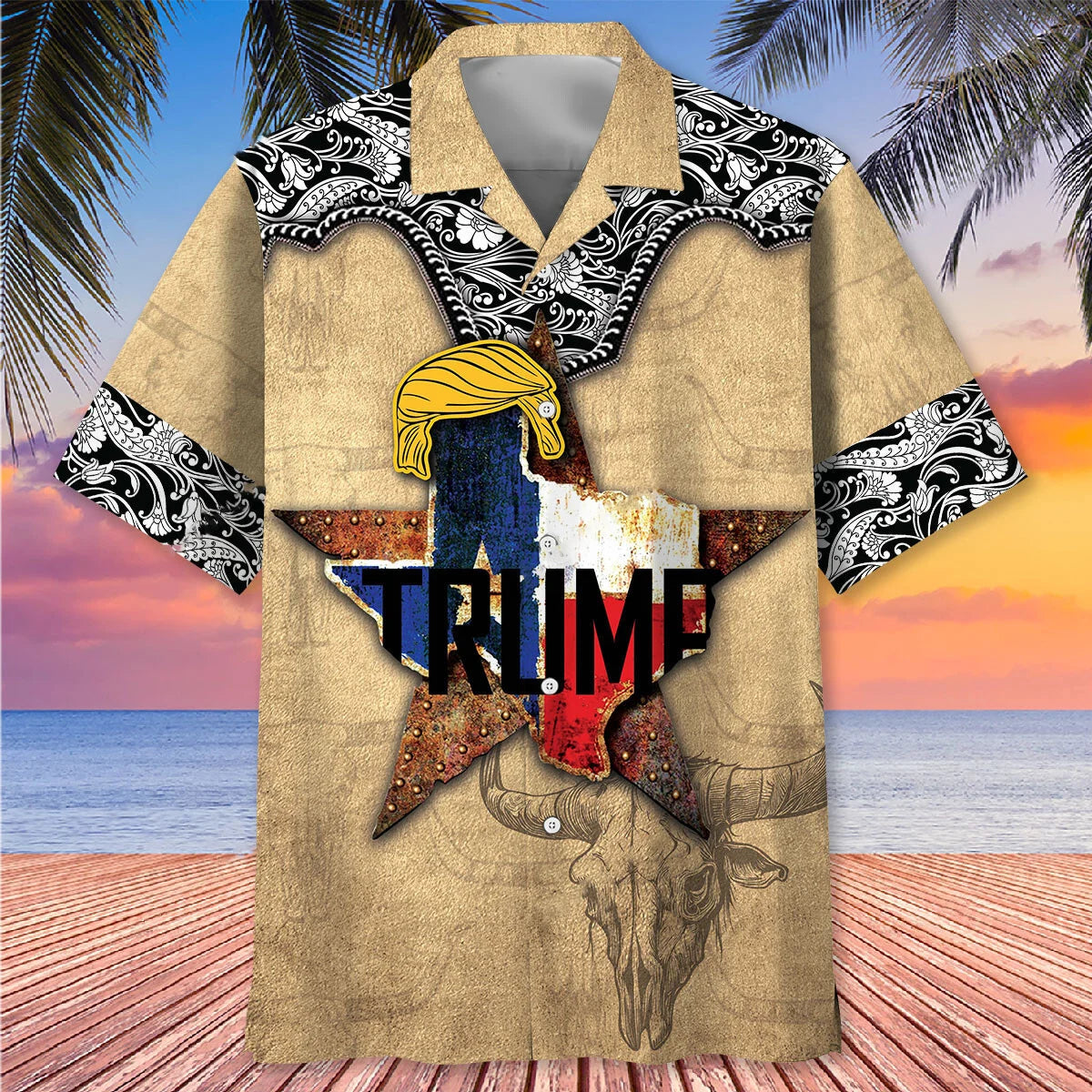 Texas 2024 Hawaiian Shirt, custom shirt gift for men