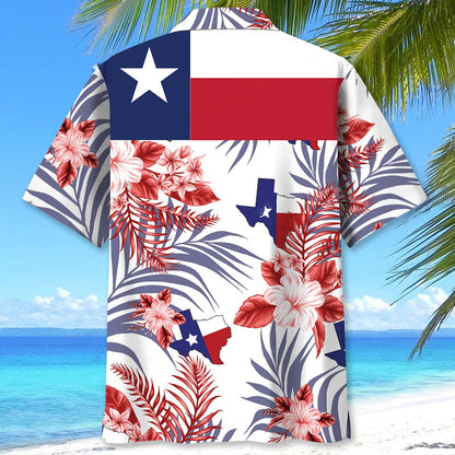 Texas Hawaiian Shirt, custom shirt gift for men (view 2)