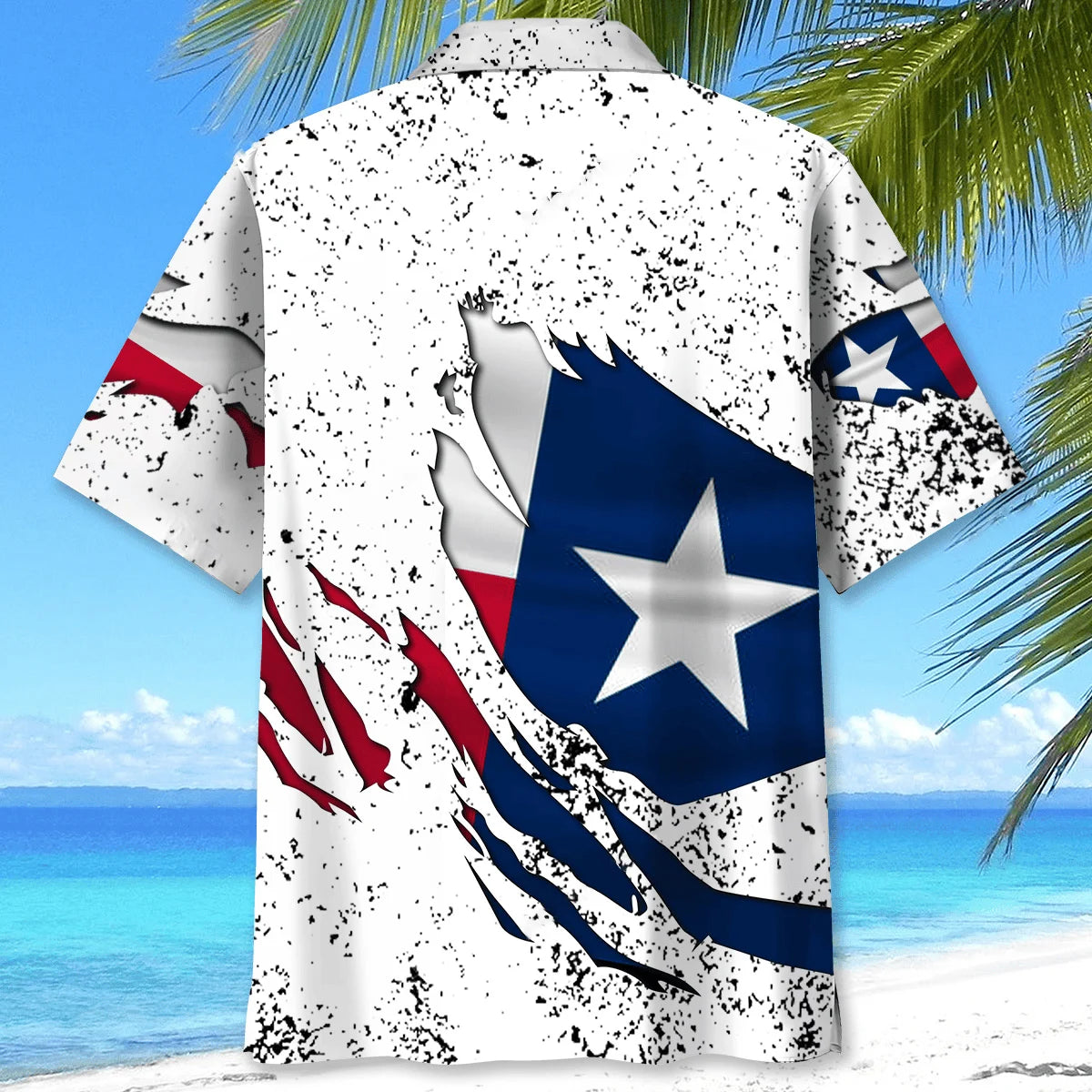 Texas Longhorn Pride Hawaiian Shirt, custom shirt gift for men (view 3)