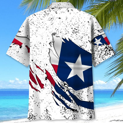 Texas Longhorn Pride Hawaiian Shirt, custom shirt gift for men (view 3)