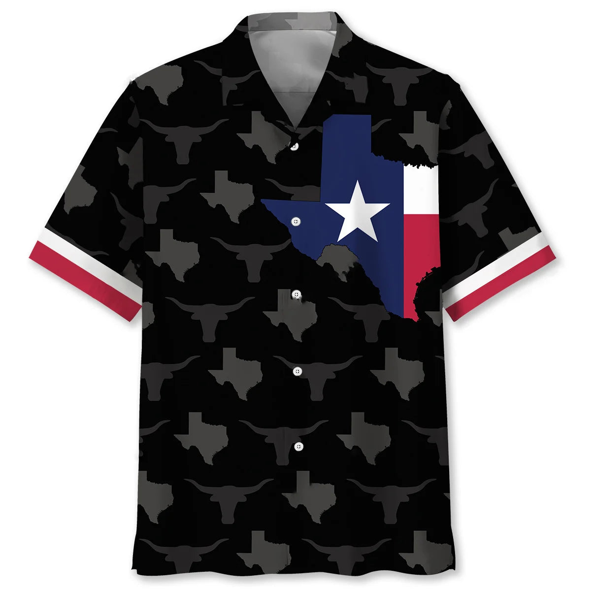 Texas Proud Hawaiian Shirt, custom shirt gift for men