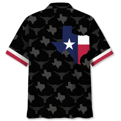 Texas Proud Hawaiian Shirt, custom shirt gift for men (view 2)