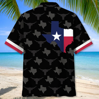 Texas Proud Hawaiian Shirt, custom shirt gift for men (view 4)