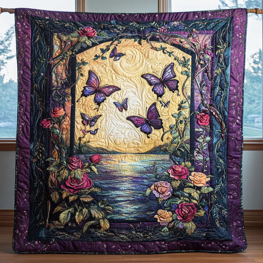 The Bloom Eclipse Quilt Blanket
