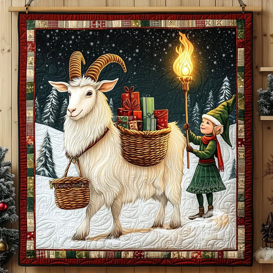 The Christmas Cargo Quilt Blanket