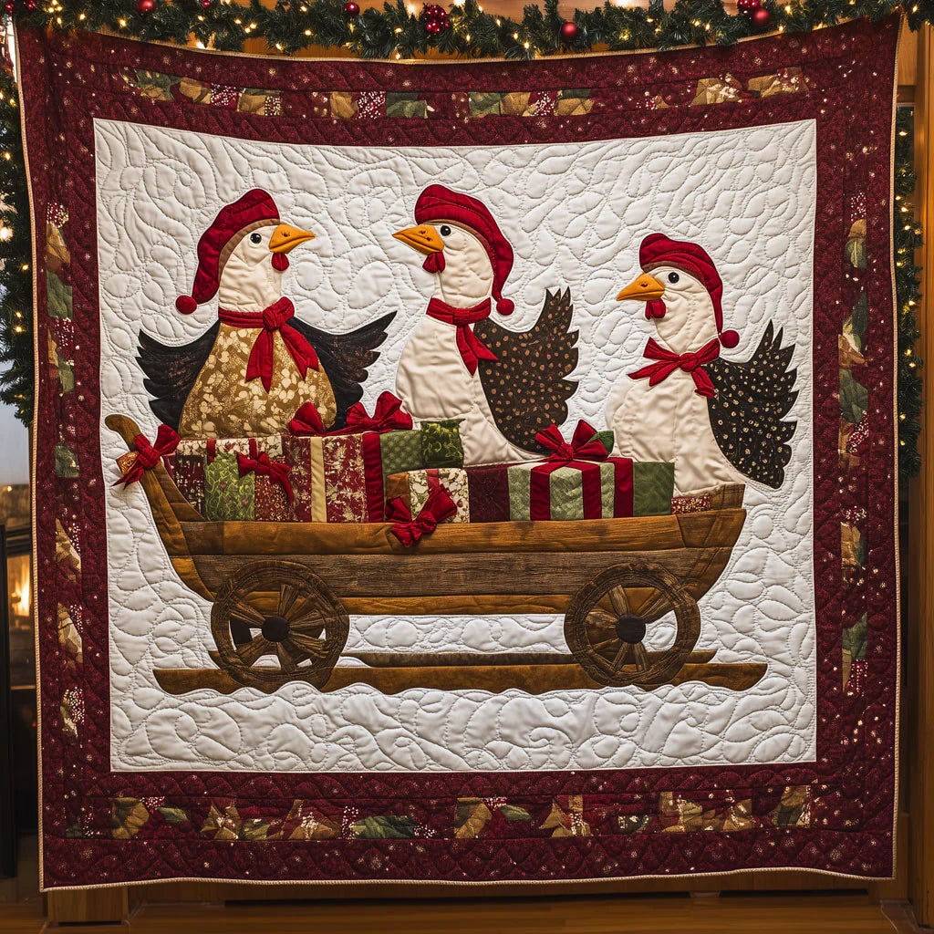The Christmas Load Quilt Blanket