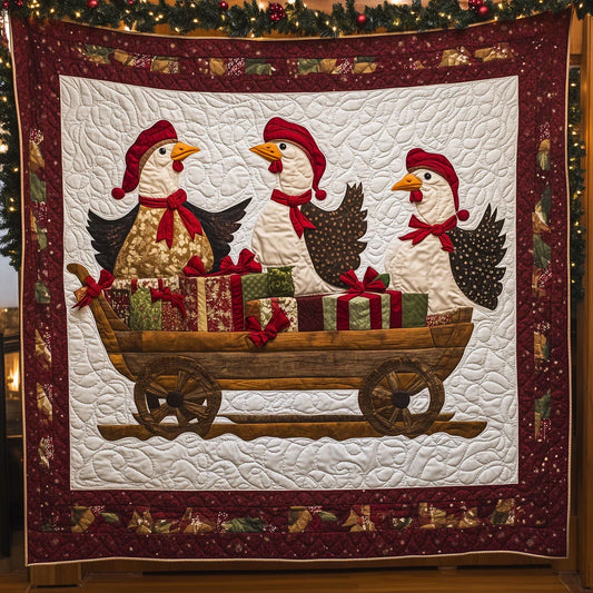 The Christmas Load Quilt Blanket