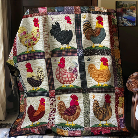 The Coop Collective Quilt Blanket