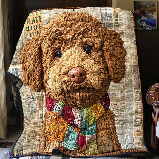 The Cozy Doodle Quilt Blanket